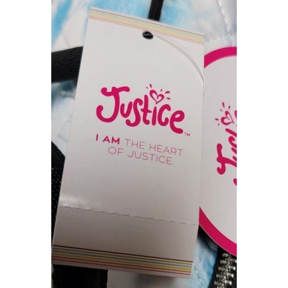 Justice Girls Tie Dye Weekender Bag, 3-Piece Multi-Color Over Night Bag Make-Up - Picture 12 of 14